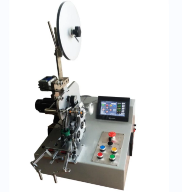 Toroidal sticky taping machine Toroidal sticky taping machine