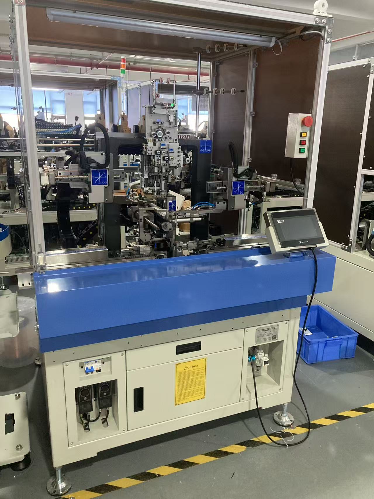 Double arm sleeve casing winding machine for high frequency transformer Double arm sleeve casing winding machine for high frequency transformer